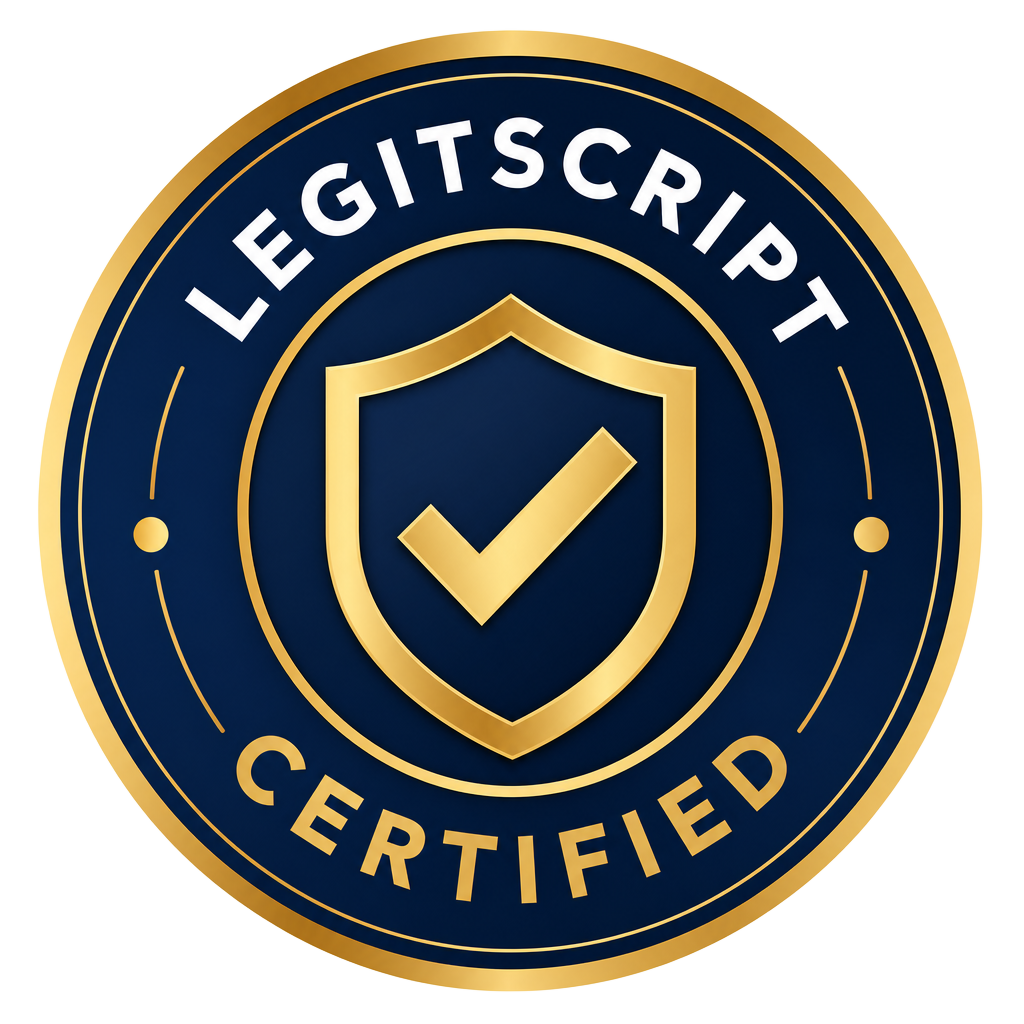 LegitScript Certified