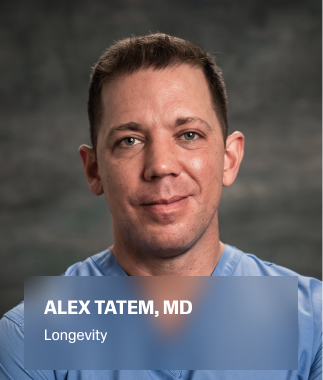 Alex Tatem, MD — Longevity